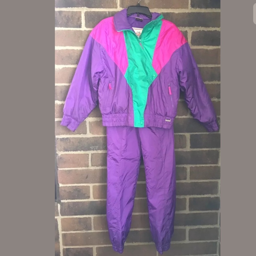 Vtg. Edelweiss Ski Suit Jacket ONLY M